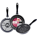 Miniatyrbillede 1 af 4: Stegepander - Magefesa - Gransasso - 18-20-24 cm - Non-stick Sten - Induktion Röd