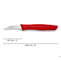 Miniatyrbillede 2 af 4: Mondador Arcos Nova 188322 kniv i Nitrum rustfrit stål og polypropylen mango, rød farve, 6 cm klinge med låg