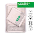 Pikkukuva 2 / 4: Kylpypyyhkeet - BENETTON - 3 kappaleen setti - 100 % puuvillaa - 450 g/m2 - Beige Beige