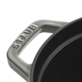 Miniatyrbillede 4 af 4: STAUB 405002760 - Ovalt ildfast fad - Ø 27 cm - Grafitgrå Grafitgrå