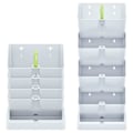 Miniatyrbillede 2 af 3: Lodret have Mini Cascade hvid med Prosperplast urtesaks Vit
