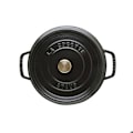 Miniatyrbillede 2 af 2: STAUB 405002410 - Rundt ildfast fad - Ø 24 cm - Mat sort Svart