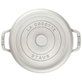 Pikkukuva 4 / 4: STAUB - Pyöreä valurautavuoka, 26 cm, valkoinen tryffeli