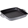 Miniatyrbillede 1 af 3: STAUB støbejernsgrill, grafitgrå, 33 cm - 40511-785-0 Grafitgrå