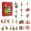 Miniatyrbild 1 av 10: Adventskalender 2023 Julgranscheckdekorationer Julkalender för barn Vuxna F