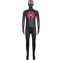 Miniatyrbillede 2 af 5: Spider-man Cosplay Kostume Across The Spider-verse Miles Morales Gwen Zentai Halloween Karneval Fest Dragt Til Voksne Børn Miles Morales 150
