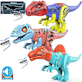 Pikkukuva 2 / 5: Jurassic Dinosaur Building Blocks Set Big Size Sound Dinosaur Toys Kids Gift A