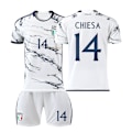 Miniatyrbild 1 av 2: 23 Europacup Italien borta fotbollströja NR. 14 Chiesa jersey . #28