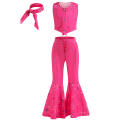 Miniatyrbild 1 av 6: Girls Barbie Kostym Film Cosplay Outfit Halloween Dress Up 140cm