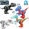 Pikkukuva 3 / 5: Jurassic Dinosaur Building Blocks Set Big Size Sound Dinosaur Toys Kids Gift A