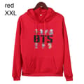 BTS Hettegensere HÃ¸sttrÃ¸yer RÃ–D rÃ¸d red XXL