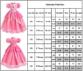 Super Mario Brothers Børnekjole Prinsesse Peach til Halloween 140cm