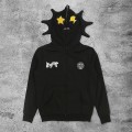 Miniatyrbild 2 av 2: Gothic Punk Sweatshirt Streetwear Print Långärmade Luvtröjor Casual Zipper acka Huvtröjor Y2k Skull Unisex Cardigan I J XXXXL