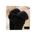 Miniatyrbillede 1 af 6: Vinterleggings termoleggings varme vinter leggings musta 200g