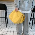Miniatyrbillede 9 af 10: Axelrem Canvas Håndtaske SVART W black