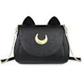 Miniatyrbillede 1 af 5: Katte taske Pu-læder gotisk håndtaske Cosplay Moon Sailor Bag I