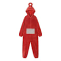 Pikkukuva 1 / 2: Unisex Teletubbies-asu Disi Onesies Lala Cosplay-pyjama Jumpsuit CNR I Red M