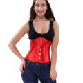 Miniatyrbillede 9 af 10: Underbust Korset Korset Underkläder HVID W white XXXL