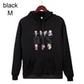 BTS Hettegensere HÃ¸sttrÃ¸yer SVART svart black M