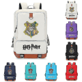 Miniatyrbilde 1 av 2: Harry Potter trykt ryggsekk tilfeldig student skolesekk Style 5