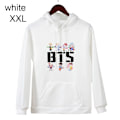 Miniatyrbillede 1 af 10: BTS Hoodies Efterårstrøjer HVID white white XXL