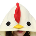 Miniatyrbillede 4 af 5: Kylling Kostume Hane Helt Krop Pyjamas Til Voksne Halloween Jul En-stykke Kigurumi S