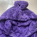 Miniatyrbillede 9 af 10: Teletubbies Onesie Pyjamas Børn Tyk Koralfleece Lilla V Purple 140cm
