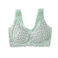 Pikkukuva 5 / 5: Air BH Naturgummi Underkläder Bralette Sömlös Sportväst i ett stycke Spets BH Lätt vacker rygg Apricot M