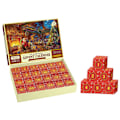 Miniatyrbillede 2 af 2: Adventskalender 2023 Julepuslespil - Fireside Juleferiepuslespil til voksne børn, 24 dele 1008 puslespilsbrikker Julegave nedtælling A