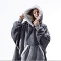 Filt Sweatshirt Oversized hoodie W Grey