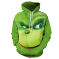 Miniatyrbilde 1 av 2: Unisex Jul Grinchs Genser Nyhet Genser Gave B XL