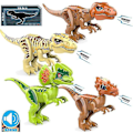 Pikkukuva 5 / 5: Jurassic Dinosaur Building Blocks Set Big Size Sound Dinosaur Toys Kids Gift A