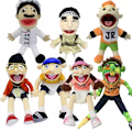 Miniatyrbilde 2 av 4: Jeffy Hånddukke Gutt Joseph Cody feebee Plysj Leke Dukke Avtakbar Gave Zombie Jeffy 55cm