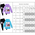 Miniatyrbild 4 av 5: Pojkar Flickor Gabby's Doll House Hoodies Träningsoveraller Toppar+ Byxor Set - Perfet I black 130cm