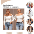 Miniatyrbilde 5 av 10: Kvinners shapewear hofteløft shapewear bukplastik I Black XL
