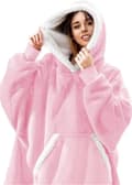 Filt Sweatshirt Oversized hoodie W Pink