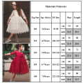 Pikkukuva 4 / 4: Erityinen prinsessamekko _ syntymäpäiväjuhlat temperamenttityttömekko _ S W red 140cm