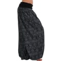 Miniatyrbild 9 av 9: Dam Baggy Harem Byxor eggings Hippie Yoga Byxor black z black L