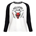 Pikkukuva 1 / 2: Aikuiset Stranger Things Kausi 4 Hellfire Club T-paita Toppar Puku I Long Sleeves Aldult 2XL
