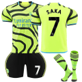 Miniatyrbild 1 av 3: 2024 Arsenal Away Kids Fotbollströja Kit nr 7 SAKA I 8-9 years