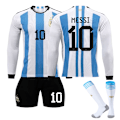 Miniatyrbilde 1 av 2: 22-23 Vinter Argentina 3-stjerners fotballdrakt Voksen og Barn nr 10 Messi S