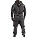 Miniatyrbillede 2 af 2: Mænds Jumpsuit One Piece I Dark Grey L