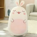 Miniatyrbillede 1 af 5: 45/60 cm Squishmallow fyldte plysdyr Pude gavelegetøj kanin Z rabbit 60cm