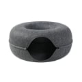 Miniatyrbild 1 av 10: Cat Nest Cat Tunnel Donut MÖRKGRÅ I Dark grey