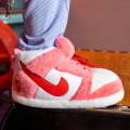Pikkukuva 1 / 2: Aj Cotton Tofflor, talvi sisä- ja ulkotossut Pink T Rosa 3-45]