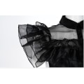 Miniatyrbild 4 av 5: Onsdag Adams Family Comedy Cos Prom Wednesday Black Dress.v2 L