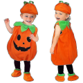 Pikkukuva 1 / 3: Halloween-asu pojille ja tytöille Cosplay-asu show Lapset Pumppa-asu 110 cm