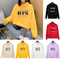 Miniatyrbillede 9 af 10: BTS Hoodies Efterårstrøjer SORT black black XXL