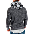 Miniatyrbilde 4 av 4: Herre jul Fawn hettegenser Casual Fashion Jakke Vinter Gray 4XL