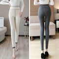Miniatyrbilde 4 av 8: Vinter kvinners Thicken Lambwool Leggings Fleecefôret I gray lambeool extra large